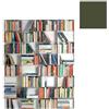 KRIPTONITE libreria da parete KROSSING MIDI 160 x H 200 cm - 9x08M16G+80x08T25G