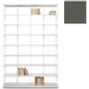 KRIPTONITE libreria da parete KROSSING MIDI 160 x H 203 cm con base per appoggio a terra - 08B16F+8x08M16F+80x08T25F