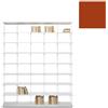 KRIPTONITE libreria da parete KROSSING MIDI 200 x H 203 cm con base per appoggio a terra - 08B20H+8x08M20H+96x08T25H