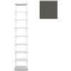 KRIPTONITE libreria da parete KROSSING MIDI 40 x H 203 cm con base per appoggio a terra - 08B04F+8x08M04F+32x08T25F