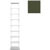 KRIPTONITE libreria da parete KROSSING MIDI 40 x H 203 cm con base per appoggio a terra - 08B04G+8x08M04G+32x08T25G