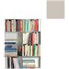 KRIPTONITE libreria da parete KROSSING MIDI 80 x H 100 cm - 08U2BE+3x08Y2BE