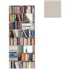 KRIPTONITE libreria da parete KROSSING MIDI 80 x H 200 cm - 9x08M08E+48x08T25E