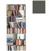 KRIPTONITE libreria da parete KROSSING MIDI 80 x H 200 cm - 9x08M08F+48x08T25F