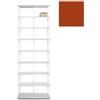 KRIPTONITE libreria da parete KROSSING MIDI 80 x H 203 cm con base per appoggio a terra - 08B08H+8x08M08H+48x08T25H