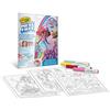 CRAYOLA - Color Wonder, Coloring Set con 18 Pagine da colorare e 4 Pennarelli Senza Macchia, soggetto Ariel, Attività Creativa per Bambini, età 3,4,5 Anni, cod. 75-7018