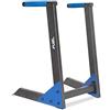 Fuel Pureformance FM-fldip, Stazione di Allenamento con Il Peso Unisex-Adulto, Nero/Blu-Deluxe Dip Station