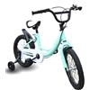 Lightakai Bicicletta per bambini da 16 pollici, classica per bambini, con ruote di supporto rimovibili, per bambini dai 5 agli 8 anni in su, verde