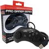 Old Skool Controller USB 6 pulsanti Arcade Pad compatibile con Sega Genesis Mini, PS3, PC, Mac, Steam, Nintendo Switch - Porta USB (nero)
