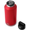 YETI Rambler Bottle Chug, Vacuum Insulated Stainless Steel Bottle with Chug Cap, Rescue Red, 64 oz (1.9 L)
