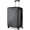 R Roncato Trolley FIBRA, espandibile (NERO, M)
