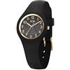 Ice-Watch - ICE glitter Black Numbers - Orologio nero da Donna con Cinturino in silicone - 015347 (Extra small)