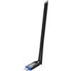 Tenda U11 Pro AX900 Adattatore WiFi 6 USB 2.0, Dual Band Chiavetta WiFi per PC fisso, Antenna esterna 6dBi, Modalità AP, MU-MIMO, WPA2, Compatibile con Windows 7/10/11, Linux (3.10-6.8)