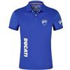 VIVICF Polo da uomo a maniche corte per Ducati Print T-Shirt Estate Casual Polo Cotone Sport Tops (colore: rosso, taglia: S)