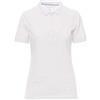 Ergos Workwear Payper - GLAMOUR Polo Sfiancata da Donna 100% Cotone a Maniche corte Colore: BIANCO, Taglia: XL