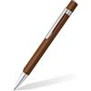 STAEDTLER TRX 766TRX7 07ST - Portamine girevole (forma triangolare ergonomica, superficie in alluminio vellutato, clip in metallo, meccanismo rotante, spessore mina 0,7 mm), colore: Marrone