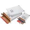 Colompac CP06555 - Busta per spedizioni in cartone ondulato, estremamente resistente, colore: Bianco