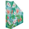 Herlitz Ladylike - Raccoglitore in cartone ondulato, formato A4, 7 cm, motivo: Jungle