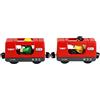 Uposao Trenino Elettrico per Bambini, Collegamento Magnetico Locomotiva, Giocattolo di Trenino Elettrico Locomotiva A Batteria Treno Elettrico Giocattolo da Pista Regalo di Compleanno per Bambini