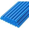 QUARKZMAN 20pz Stick Colla a Caldo per Pistola Colla a Caldo 11mm x 200mm/0,43 x 8 Mini Bastoni di Colla a Caldo Adesiva Blu