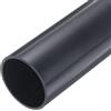 QUARKZMAN Tubo Rigido PVC 2 Pollici - Rotondo Ferramenta 57mm Id 63mm Od, Lunghezza 9 Grigio Scuro Alta Resistenza per Acqua, Artigianato, Guaina per Cavi