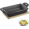Westmark Ciotola di servizio Tapas + Friends - piccola casseruola in ghisa con coperchio, adatta a tutti i tipi di fornelli, compresi quelli a induzione e il grill - ferro, 300 ml
