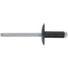 Sealey RAB4014L rivetti in alluminio nero flangia grande, 4 x 14 mm, 200 pezzi