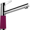 Schock 554000BRY SC-510 Berry - Rubinetto ad alta pressione colorato CRISTADUR con beccuccio fisso