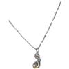 Lunix Collana Con Cuore Mamma Madre Ciondolo In Acciaio Inossidabile, Idea Originale per Regalo Natale Festa Della Mamma,Fatto a Mano, Gioielli Donna (DOLCE ATTESA)