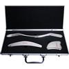 JustSun Gua Sha Set, Strumento di Massaggio in Acciaio Inossidabile IASTM Tools, per La Mobilizzazione Dei Tessuti Molli e La Riduzione del Dolore Muscolare (Set J)