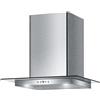 FABER Cappa aspirante a parete TGL a T Faber 60 cm 580m3 acciaio inox e vetro