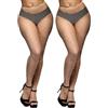 BAOKELAN Calze a rete con strass luccicanti collant a vita alta scava fuori collant per le donne, 2 paia color carne, Etichettalia unica