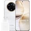 realme 14 Pro+ 5G Smartphone, Cellulare Android, 8+ 256 GB, 6.83, Fotocamera Sony OIS da 50 MP, Design che Cambia Colore Sensibile al Freddo, IP69, Display a 120 Hz, 5260 mAh, Bianco (con Adattatore)