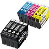 MEGOFFICE Cartucce inchiostro 502XL Compatibile con Epson 502 XL per WF 2860 XP 5100