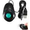 Generico Nuovo Finger Handhold 4DB Mini Trackball Mouse, USB Wired Thumb Control Mice, per Win7, per Win8 ME/XP/NT, Reattivo/Ergonomico per PC Computer e Altro Ancora