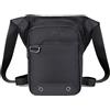 Gsrhzd Marsupio da Gamba, Marsupio Gamba Moto, Nero Marsupio Gamba Uomo Donna Versatile Regolabile, Marsupio Moto da Gamba Durevole Leggero Alta Capacità per Ciclismo Corsa Shopping