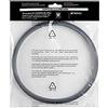 BRA/MONIX Guarnizione per pentole a pressione MONIX 9 litri, Silicone, Grigio, 24 cm