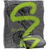 LOGOVISION Harry Potter Slytherin Graffiti Coperta super morbida al tatto setoso - 152 x 127 cm