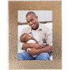 Lawrence Frames Cornice portafoto in metallo dorato, 12,7 x 17,8 cm, design martellato