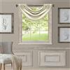 Elrene - Mantovana oscurante per tutte le stagioni, accessorio per camera da letto o soggiorno, finestre con tasca per asta, 132 x 91,4 cm, avorio, 1 mantovana