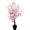 Flair Flower Albero di ciliegio, fiori di ciliegio in vaso decorativo, ramo di ciliegio, pianta artificiale, decorazione primaverile, decorazione primaverile, decorazione pasquale per matrimoni, fiori primaverili