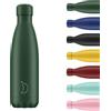 Chilly's Borraccia Chilly's - Acciaio Inox ed Riutilizzabile - Ermetica, Non Traspirante - Matte - All Green, 500ml