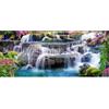 DCIDBEI Diamond Painting Cascata 110x50cm - Paesaggio Campagna e Foresta - Puzzle Quadri Fiori