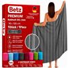 Betz Premium XXL Asciugamano uomo e donna - telo mare grande - asciugamano sauna in 100% cotone - telo mare - 90x180 cm LINES