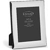 EDZARD Cornice portafoto Gela, placcata in argento, anti-ossidazione (per foto 15 x 20 cm, con 2 ganci)