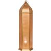 Marrakesch Marrakech, lampada da terra orientale, 72 cm, grande, lampada da tavolo boho come decorazione per soggiorno, camera da letto e cameretta dei bambini, lampada da tavolo Azel oro in metallo E27
