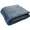 GABEL S.P.A. Plaid Arredo Flannel in Morbido Pile Colore Oltremare