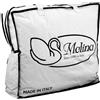 SofficePiuma by Molina 100% Piumino d'oca argentata Invernale caldo extra caldo, Tessuto Antiacaro Traspirante Silenzioso art. MORFEO (5 Punti Calore EXTRA WARM, 155x220 Singolo King)