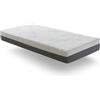 DORMISSIMO Materasso Singolo 80X180 DRACO LATEX, Alto 18 CM, Nucleo in schiuma con rinforzo lombare in Latex