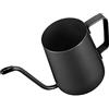 POFET POEFT 250ML Staffa di montaggio in acciaio inossidabile Punch a mano Pot Caffettiera Gocciolatoio a collo di cigno Becco a bocca lunga Bollitore per caffè Teiera